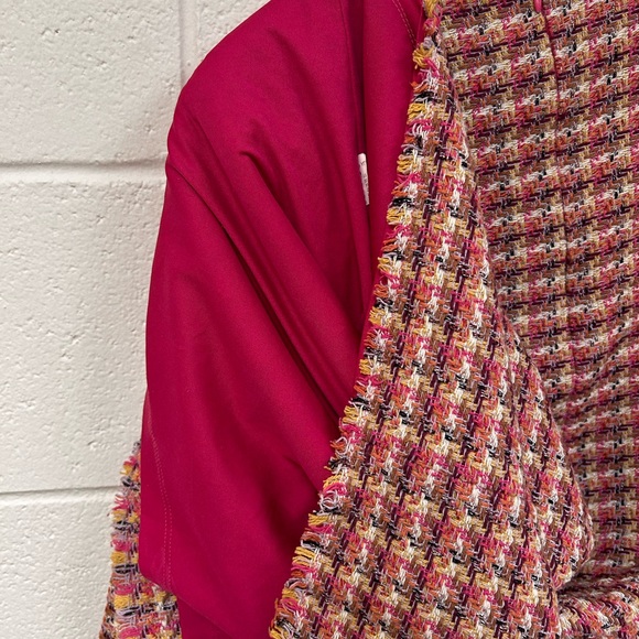 Zara Trafaluc Pink Tweed Dress - Picture 8 of 8